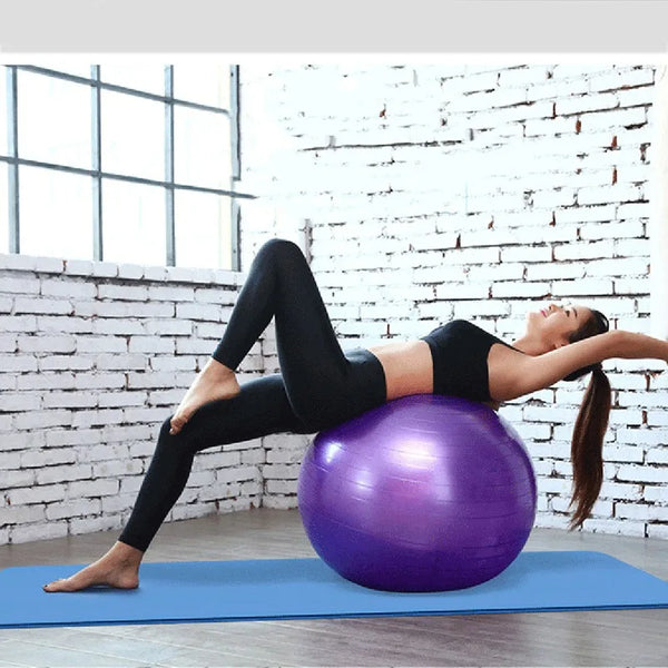 Thickened PVC Fitness Yoga Ball