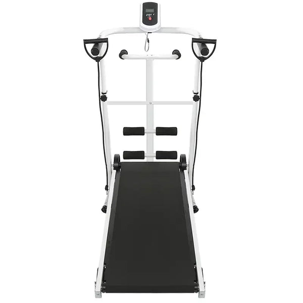 Adjustable Silent Mechanical Treadmill for Home Fitness
