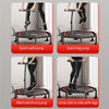 Indoor Fitness Trampoline with Handrail