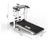 Adjustable Silent Mechanical Treadmill for Home Fitness