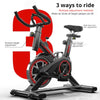 Silent Spinning Bike for Home Fitness